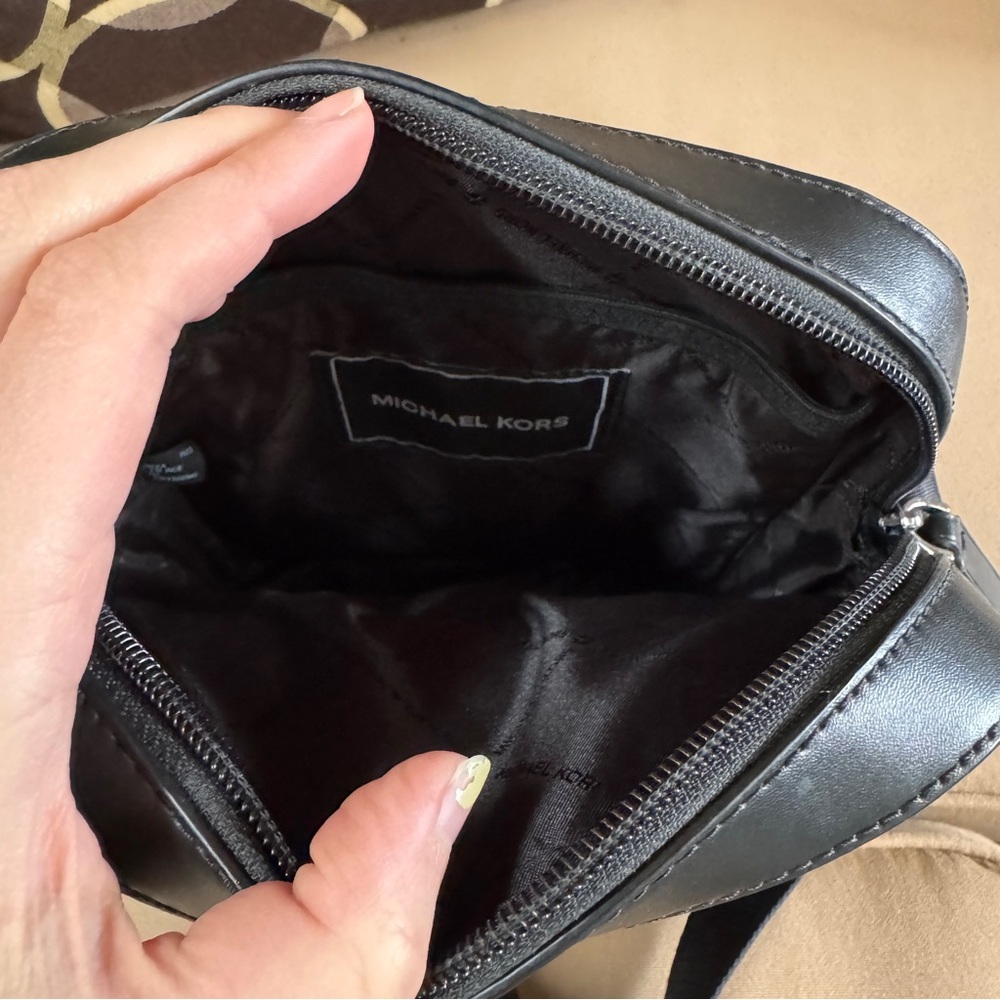 Michael Kors Black Mini Crossbody Bag - Picture 6 of 6